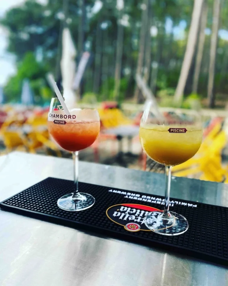 Assortiment de deux cocktails